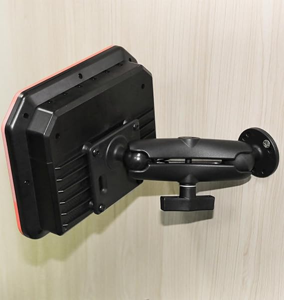 Strg Strg Double Socket Arm 1.5 Inches C Size 38mm Ball Mounts 5.7 Inch Aluminum Alloy Clamp Compatible with RAM Mount iBolt and More - View 5 of 9