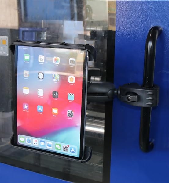 Strg Strg Double Socket Arm 1.5 Inches C Size 38mm Ball Mounts 5.7 Inch Aluminum Alloy Clamp Compatible with RAM Mount iBolt and More - View 6 of 9