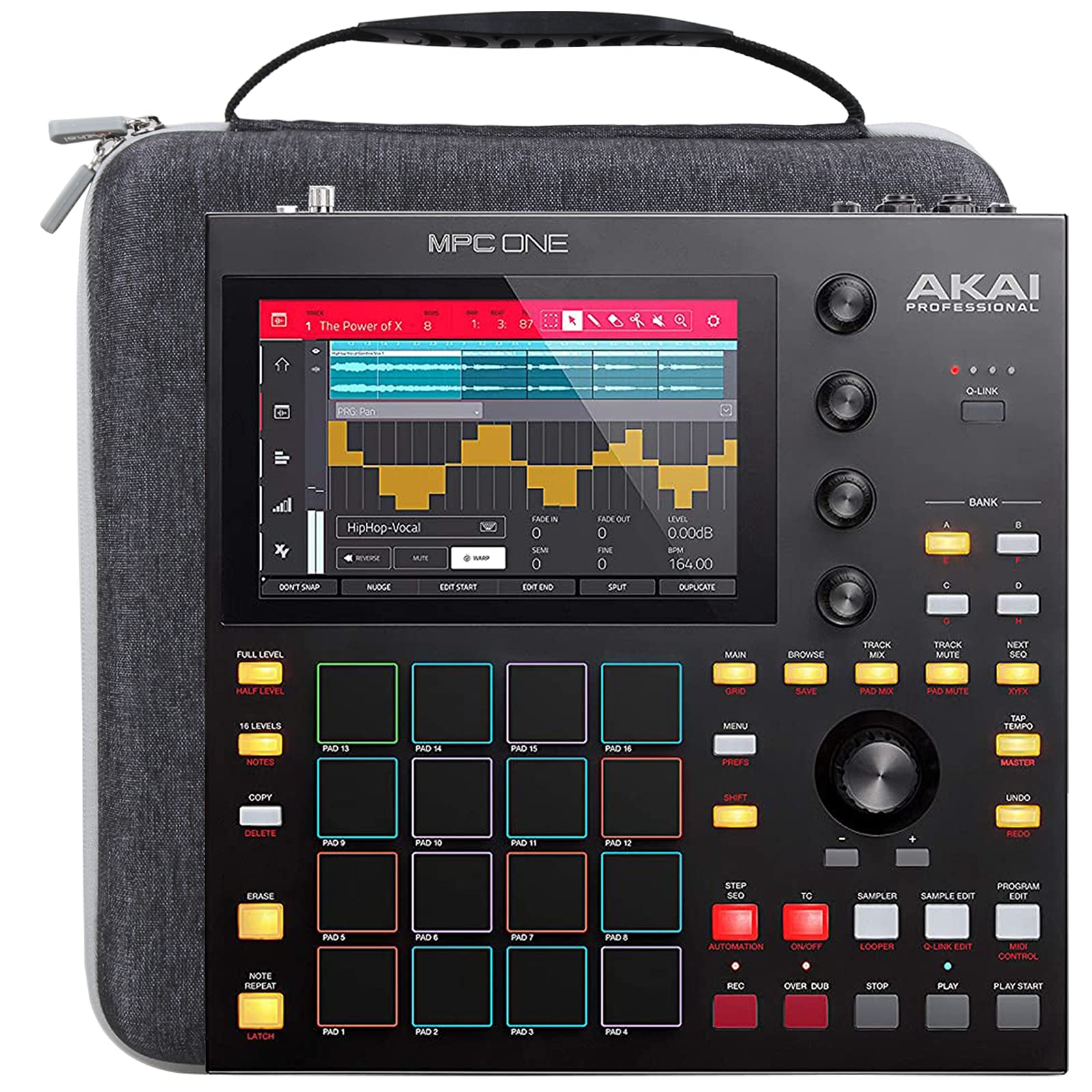 Mchoi Mchoi Hard Portable Case Compatible with Akai Professional MPC One Drum Machine Sampler MIDI Controller, Case Only - View 5 of 8