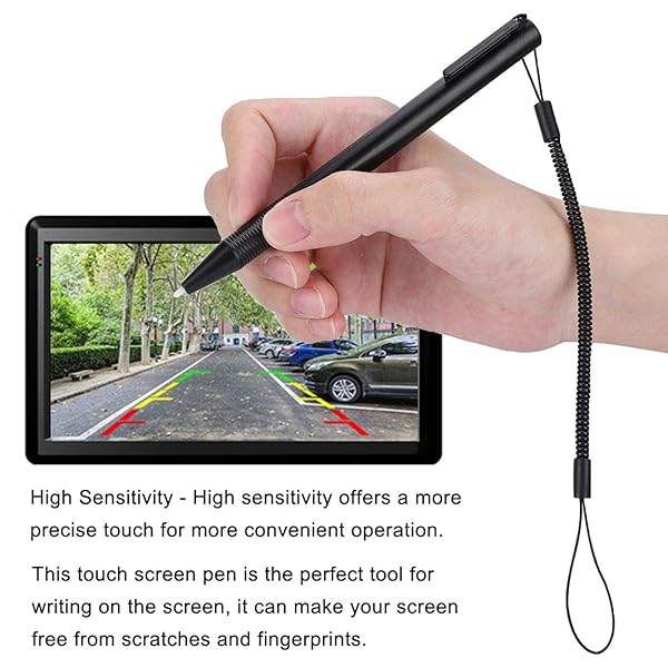 Heayzoki Heavyzoki Anti-Scratch Pen for POS & Medical Devices | Durable Resistive Tip with Spring Rope - View 5 of 11