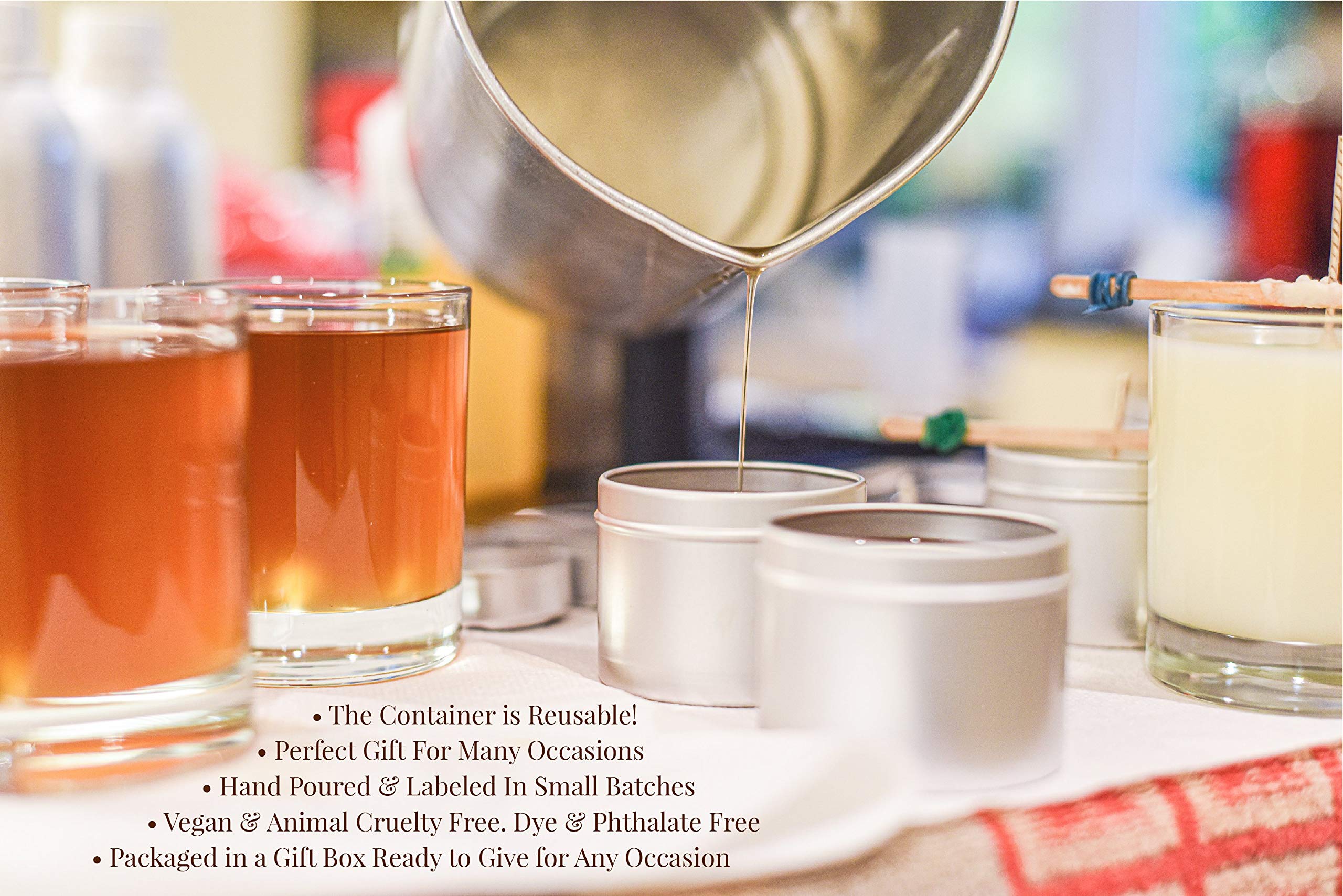 CEDAR CRATE MARKET Leo Astrology Candle - Best Friends, Friendship Gifts for Women, Men, Zodiac Birthday Gift for Leo Friends Female, Leo Lovers, Horoscope Candle, Leo - View 3 of 6