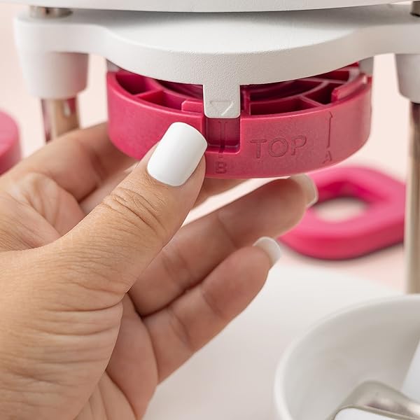 We R Memory Keepers DIY 32mm Square Buttons with We R Memory Keepers Button Press - Perfect for Bags, Crafts & Scrapbooking - View 7 of 10