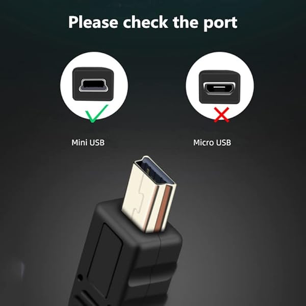 Toeasor Replacement UC-E4 USB Cable for Nikon DSLR Cameras D300 D3000 D300S D3100 D3S D3X D40 D50 D70 D700 D7000 D70s D80 D90 D4 D4S D600 D610 - View 3 of 8