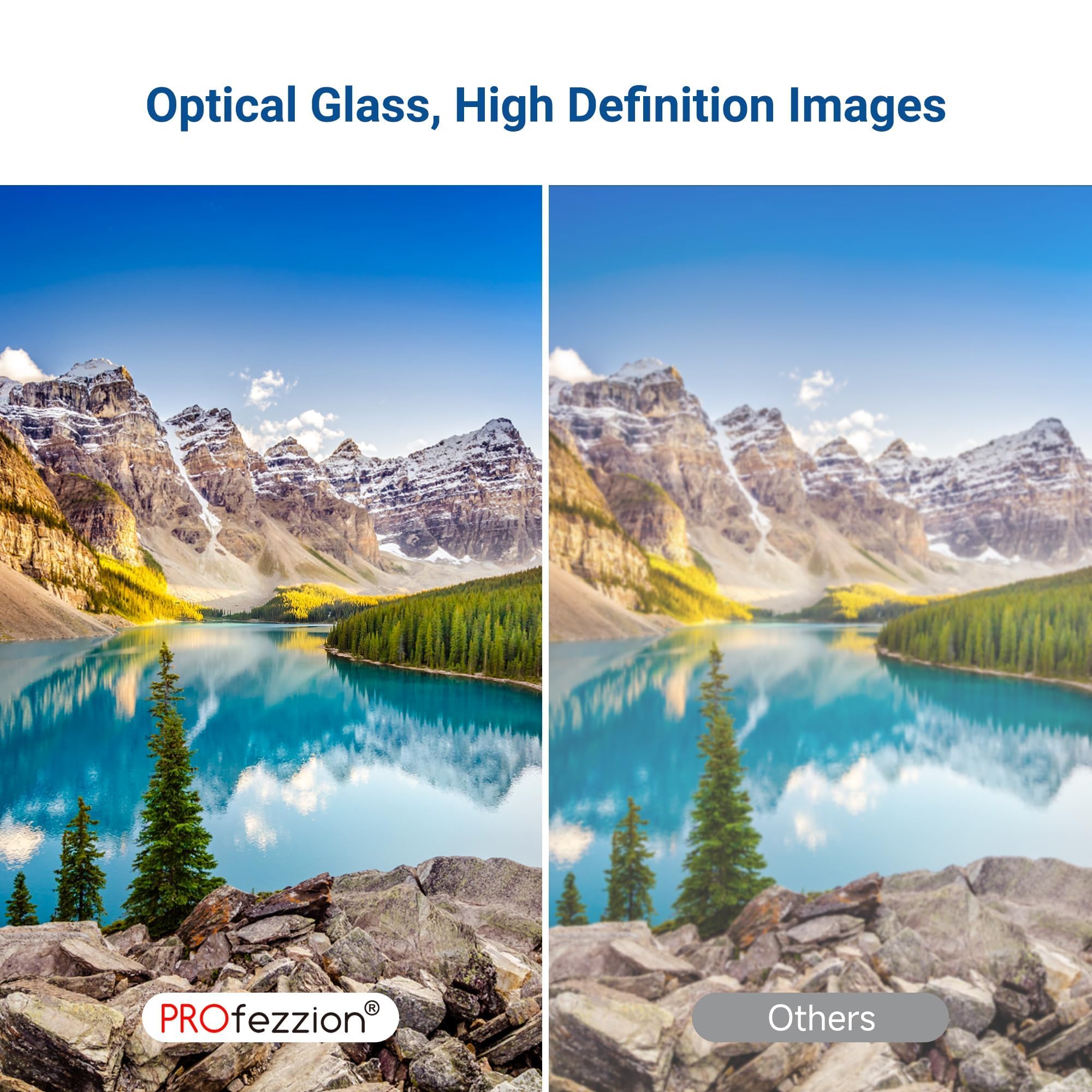 PROfezzion PROfezzion 62mm UV Filter - Ultra Slim Protection for Sony, Nikon, Fujifilm Lenses | Multi-Coated Quality - View 4 of 7