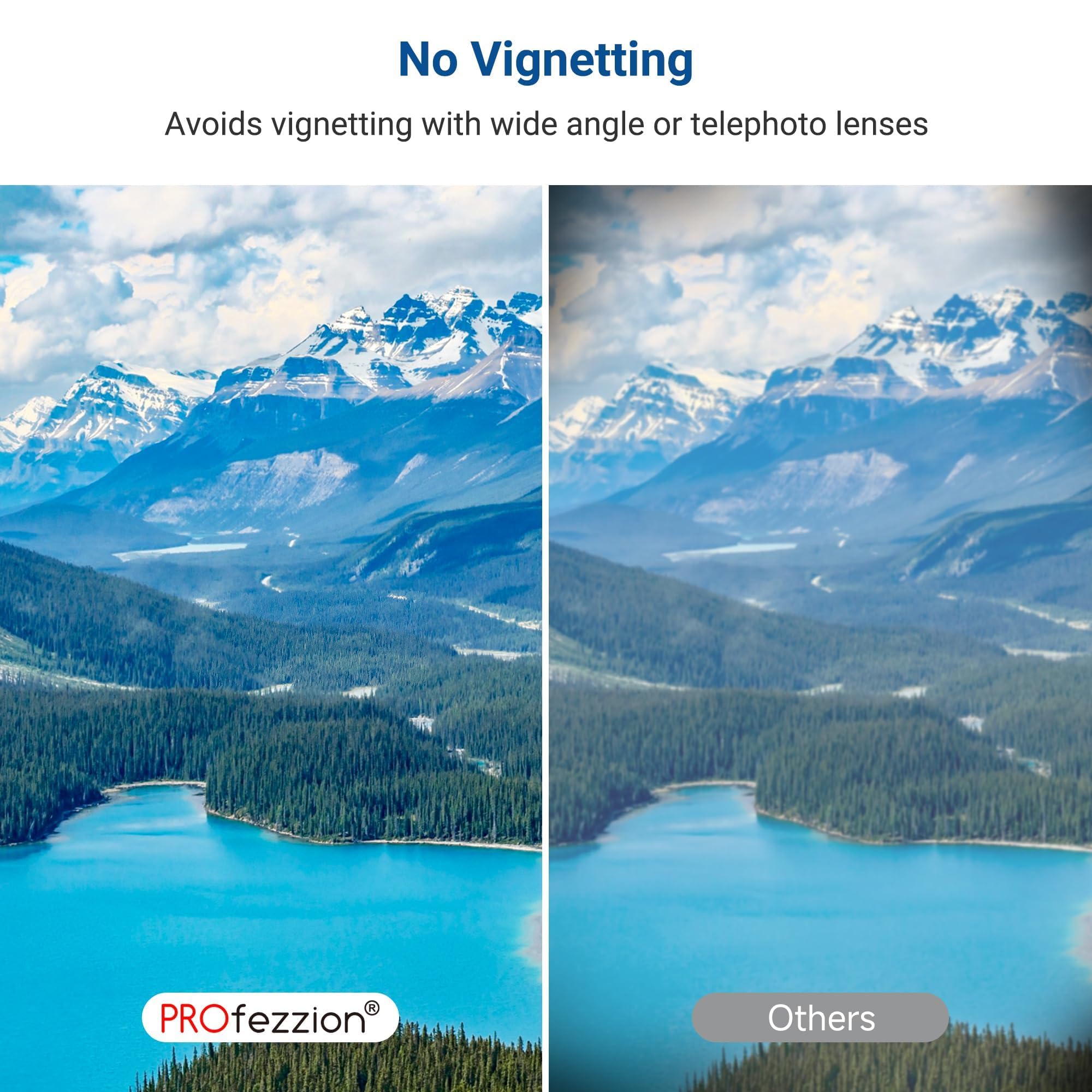 PROfezzion PROfezzion 62mm UV Filter - Ultra Slim Protection for Sony, Nikon, Fujifilm Lenses | Multi-Coated Quality - View 5 of 7