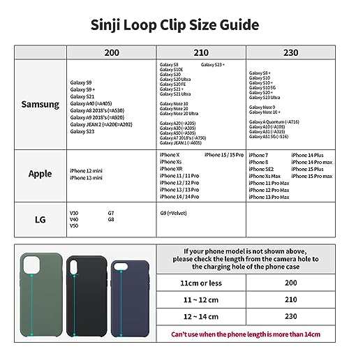 Sinjimoru Sinjimoru C-Shaped Clip Finger Phone Grip - Silicone Loop Holder for iPhone & Samsung Cases - View 6 of 9