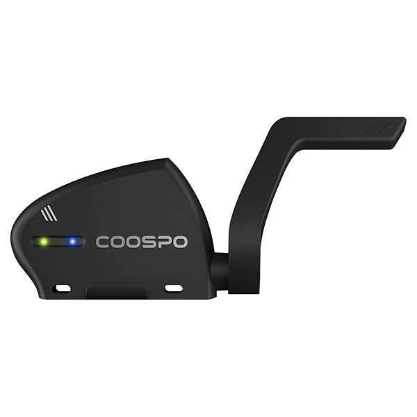 CooSpo COOSPO 2-in-1 Bluetooth ANT+ Cadence & Speed Sensor for Cycling - Compatible with Peloton, Wahoo, Rouvy & More