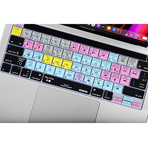 XSKN XSKN Avid Pro Tools Shortcuts Silicone Keyboard Cover for 2019 2020 MacBook Pro 16 inch A2141 13.3 inch A2251 A2289 A2338 M1 Touch Bar - View 5 of 9