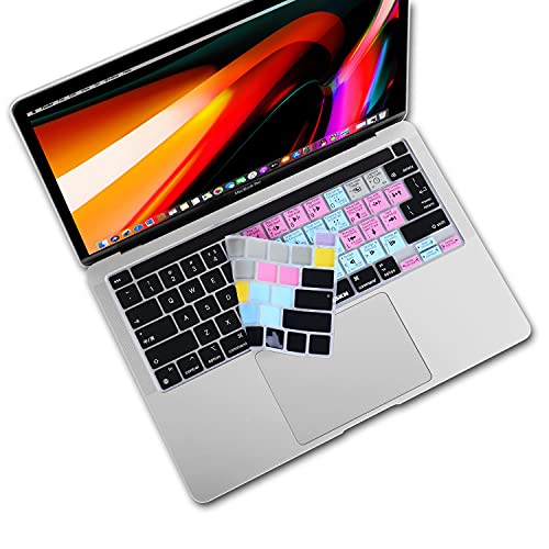 XSKN XSKN Avid Pro Tools Shortcuts Silicone Keyboard Cover for 2019 2020 MacBook Pro 16 inch A2141 13.3 inch A2251 A2289 A2338 M1 Touch Bar - View 7 of 9