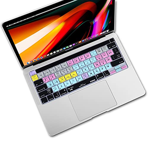 XSKN XSKN Avid Pro Tools Shortcuts Silicone Keyboard Cover for 2019 2020 MacBook Pro 16 inch A2141 13.3 inch A2251 A2289 A2338 M1 Touch Bar - View 9 of 9