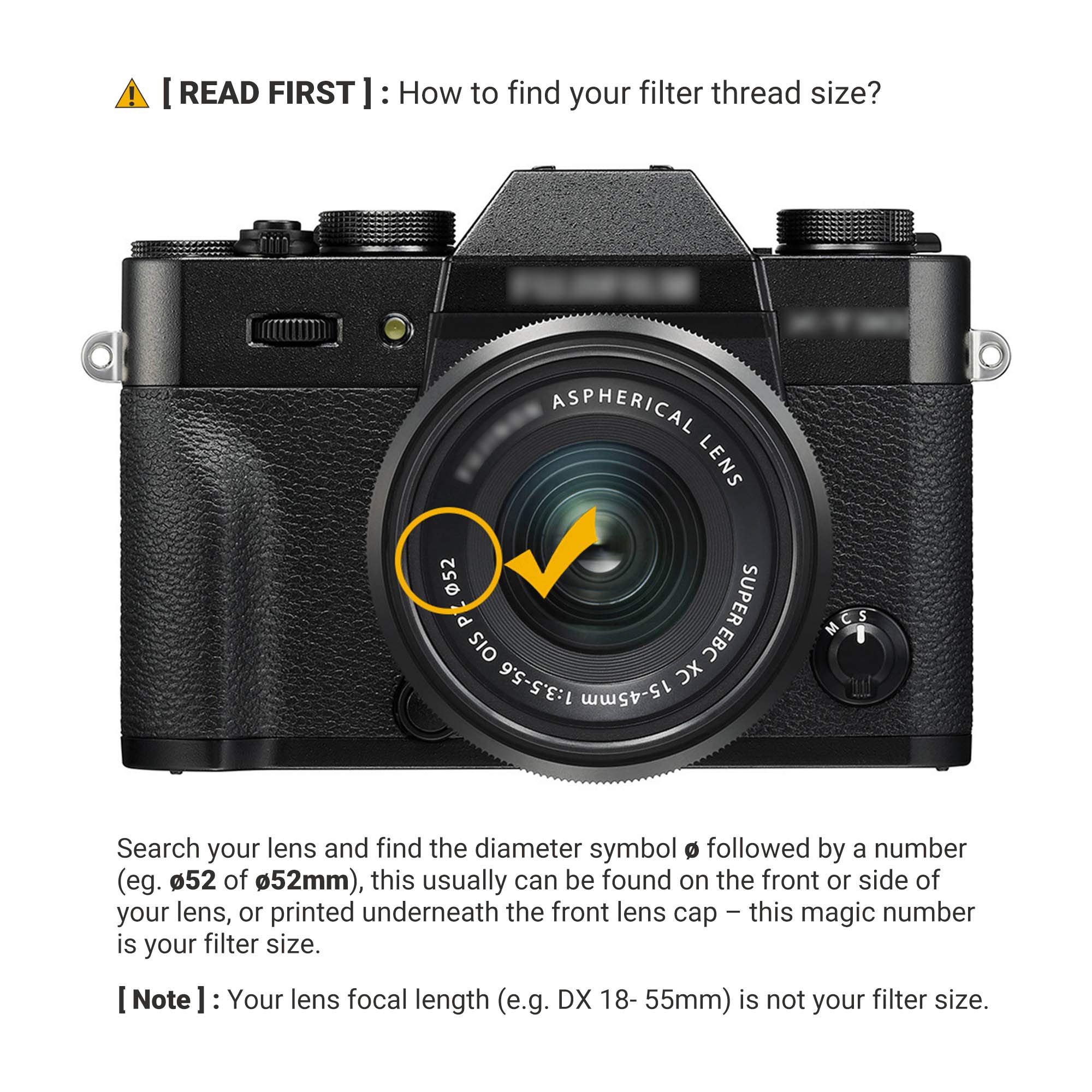 PROfezzion 52mm Variable ND Filter ND2-ND2000 for Canon Sigma Fujifilm Lenses with 52mm Filter Thread - View 7 of 9