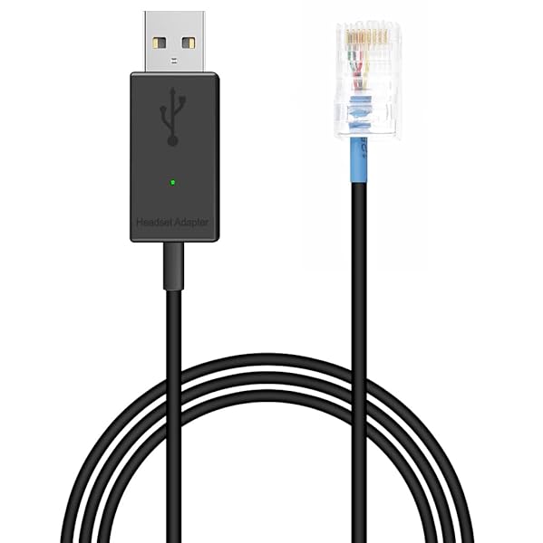 VoiceJoy VoiceJoy A12 RJ45 to USB Adapter for Plantronics CS500 Series - Fast & Reliable Connection - View 3 of 6