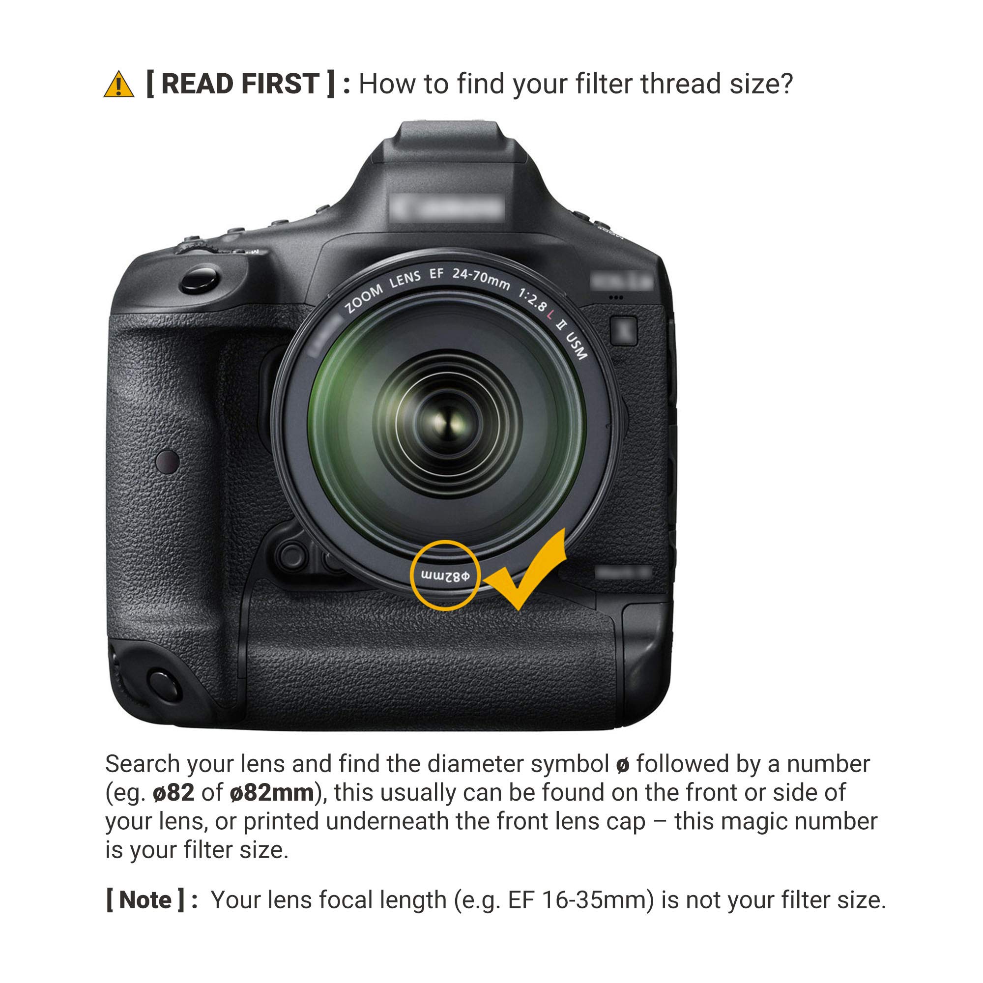 PROfezzion 82mm Variable ND Filter ND2-ND2000 for Canon and Nikon Lenses Enhance Your Photography with Versatile Light Control - View 7 of 9