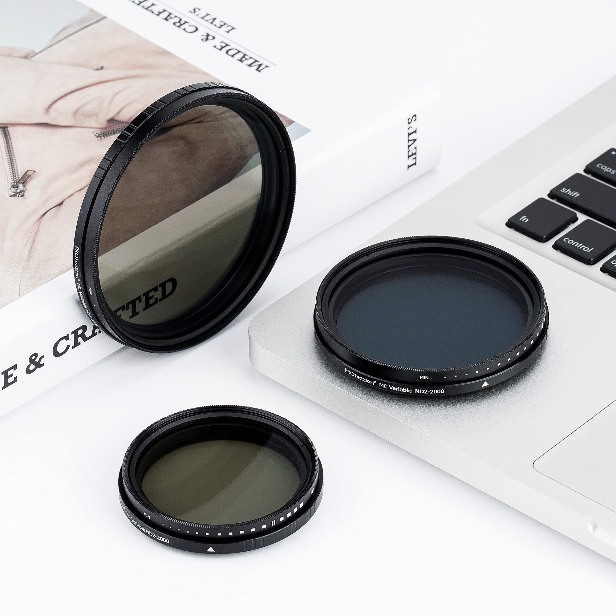 PROfezzion 62mm Variable ND Filter ND2-ND2000 for Fujifilm Sony Nikon and Other 62mm Camera Lenses - View 8 of 8