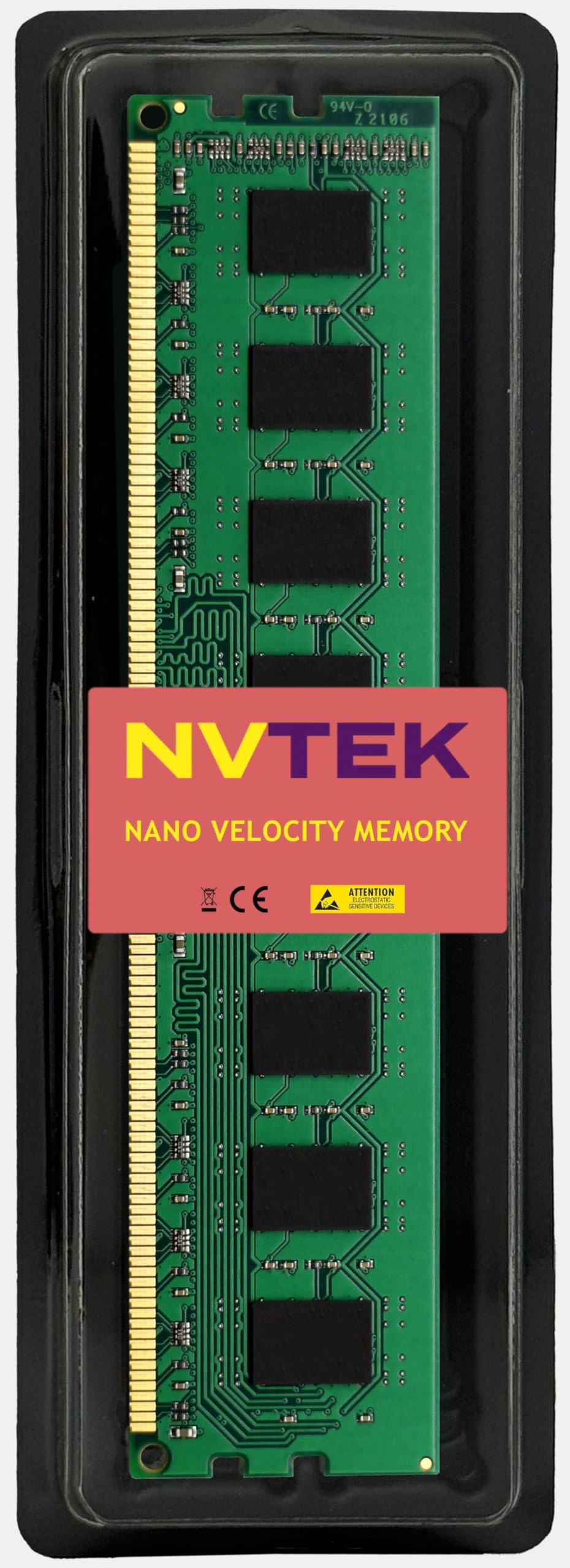 NVTEK 8GB DDR3 1600 PC3 12800 Non ECC UDIMM Desktop RAM Memory Upgrade for Enhanced Performance - View 3 of 5