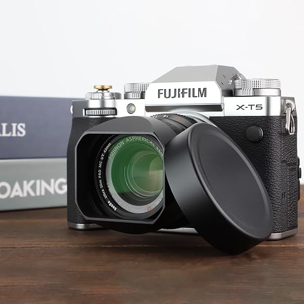 Haoge Haoge Metal Square Bayonet Lens Hood for Fujifilm XF35mmF2 XF23mmF2 with Front Cap Replaces Fujifilm LH-XF35-2 Hood Shade - View 5 of 10
