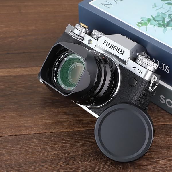 Haoge Haoge Metal Square Bayonet Lens Hood for Fujifilm XF35mmF2 XF23mmF2 with Front Cap Replaces Fujifilm LH-XF35-2 Hood Shade - View 8 of 10