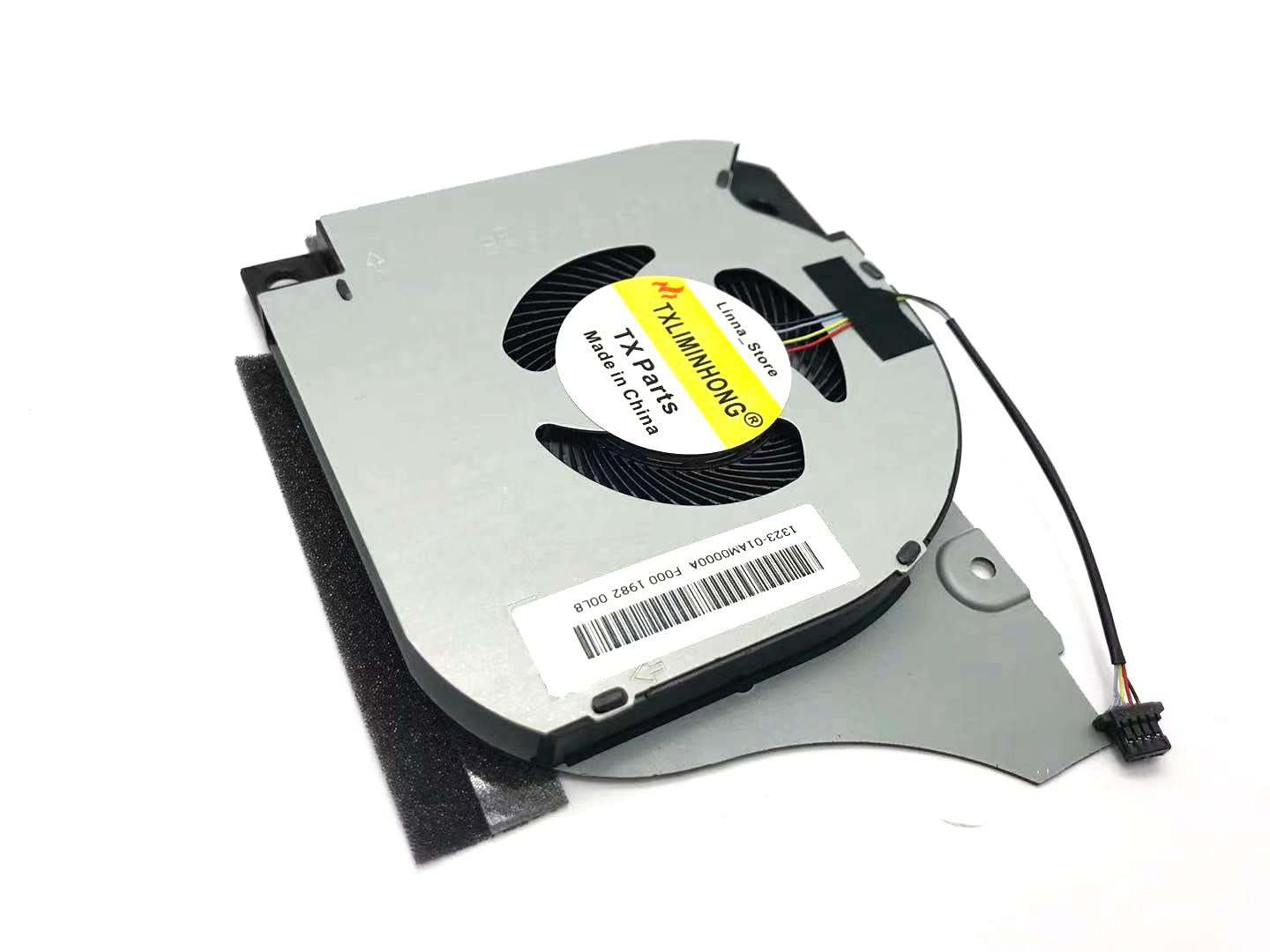 TXLIMINHONG Compatible GPU Cooling Fan for DELL INSPIRON 0FK2HP G5-5590 P82F FM09 DFS5K221153711 DC5V 0.5A Laptop Fan - View 3 of 4