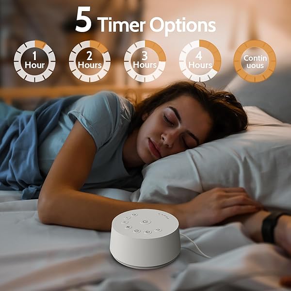 Color Noise Color Noise Sound Machine with 25 Soothing Sounds 32 Volume Levels Timers and Memory Function for Better Sleep for Kids and Adults - View 5 of 8