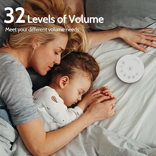 Color Noise Color Noise Sound Machine with 25 Soothing Sounds 32 Volume Levels Timers and Memory Function for Better Sleep for Kids and Adults - View 7 of 8