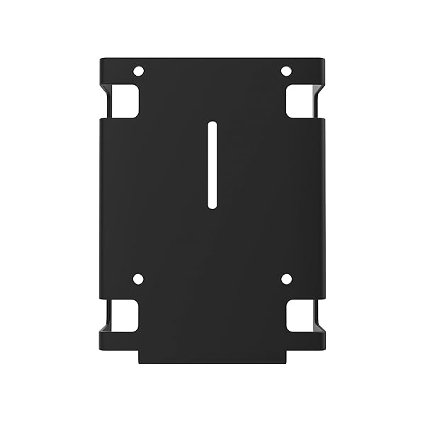 CTA Digital Add-On Sanitizer Bottle Holder Metal Bracket for Reception Desks Black CTA Mobile Floor Stands and Products - View 4 of 8