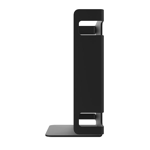 CTA Digital Add-On Sanitizer Bottle Holder Metal Bracket for Reception Desks Black CTA Mobile Floor Stands and Products - View 5 of 8