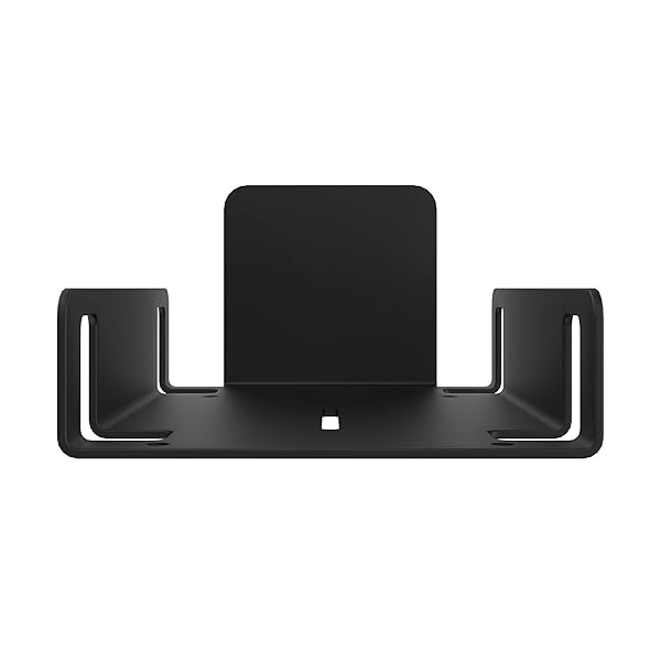 CTA Digital Add-On Sanitizer Bottle Holder Metal Bracket for Reception Desks Black CTA Mobile Floor Stands and Products - View 6 of 8