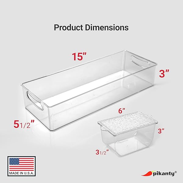 Pikanty Pikanty Condiment Server with 4 Removable Containers and Lids Perfect for Parties BBQs and Picnics Dishwasher Safe Made in the USA - View 6 of 7