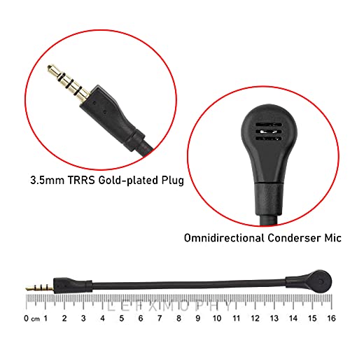 LEFXMOPHY LEFXMOPHY Replacement Mic for Steelseries Arctis 1 - Detachable 3.5mm Boom Microphone - View 8 of 8