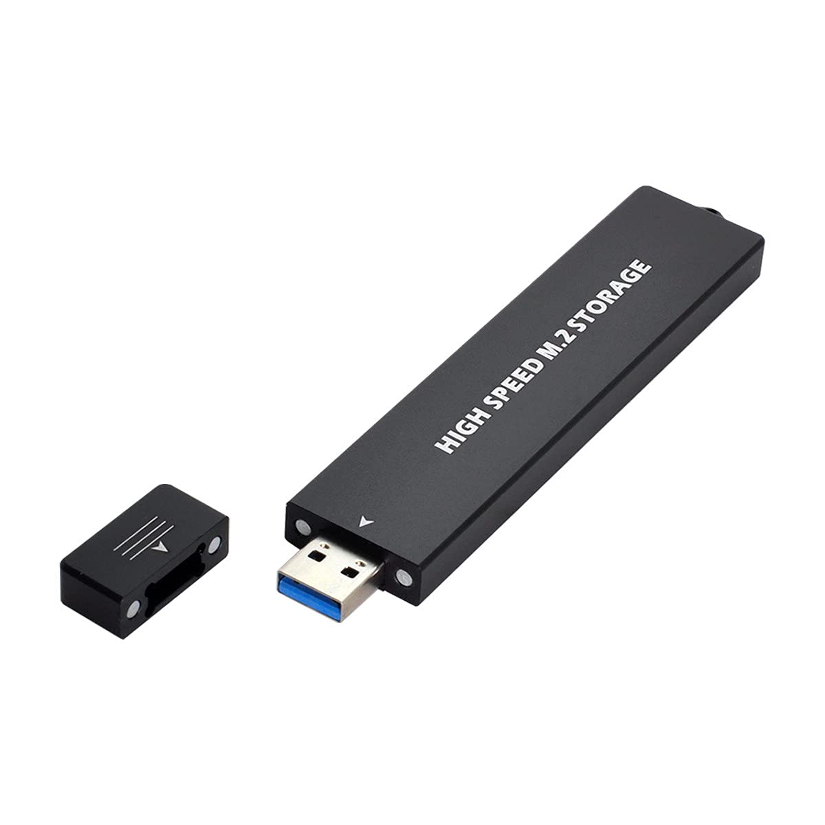 NFHK USB 3.0 to NVME MKey M2 NGFF SATA SSD External Adapter with RTL9210B Chipset for Fast Data Transfer