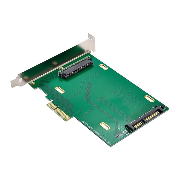 NFHK PCI-E 3.0 x4 U.2 Host Adapter for Intel Motherboard & 750 NVMe SSD - Fast Data Transfer Solution