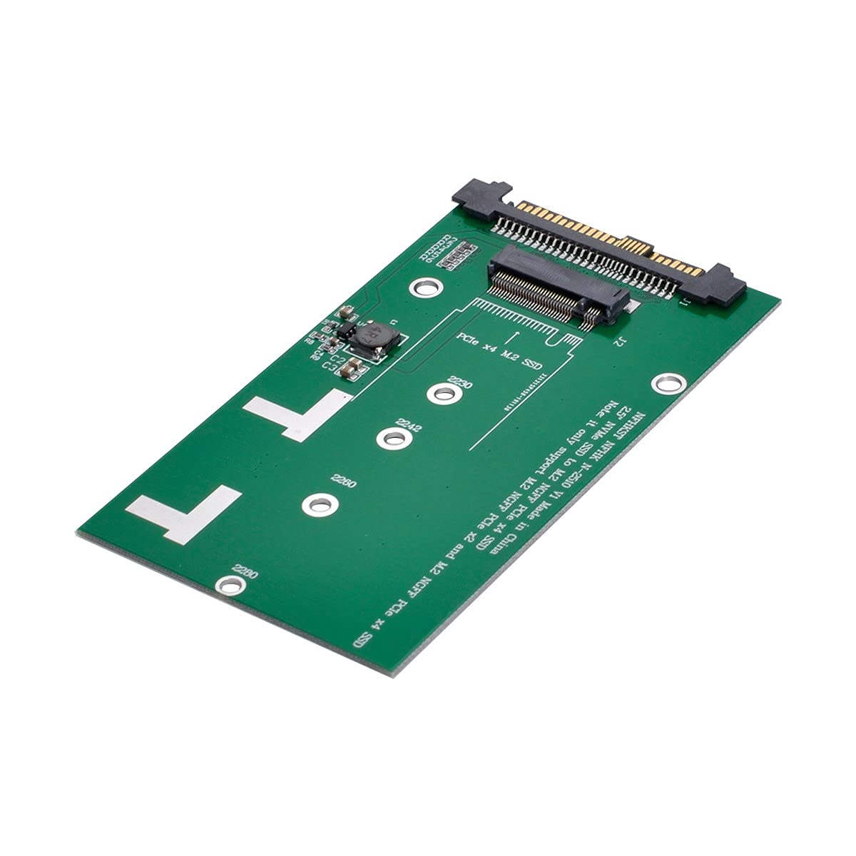 NFHK SFF-8639 NVME U.2 to NGFF M.2 M-Key PCIe SSD Adapter Compatible with Intel SSD 750 P3600 P3700 for Mainboard Upgrade - View 8 of 9