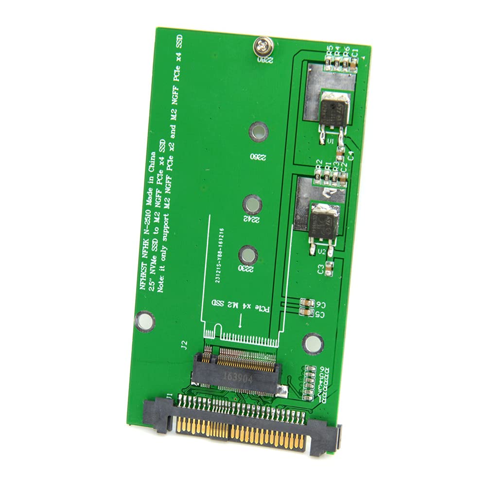 NFHK SFF-8639 NVME U.2 to NGFF M.2 M-Key PCIe SSD Adapter Compatible with Intel SSD 750 P3600 P3700 for Mainboard Upgrade - View 9 of 9