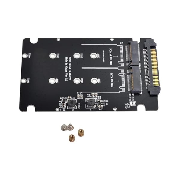 NFHK SFF-8639 NVME U.2 to M.2 SATA PCIe SSD Adapter for SSD 750 P3600 P3700 - Upgrade Your Mainboard Easily