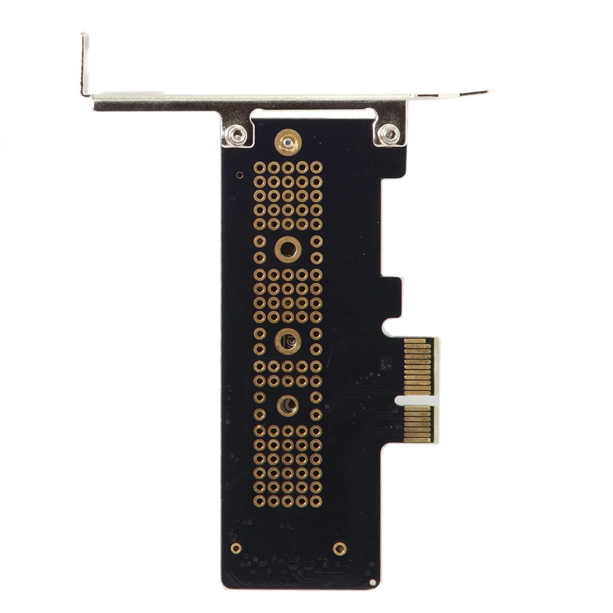 NFHK Low Profile PCI-E 3.0 x1 to M.2 NGFF SSD Adapter Card for NVMe AHCI Fast Data Transfer
