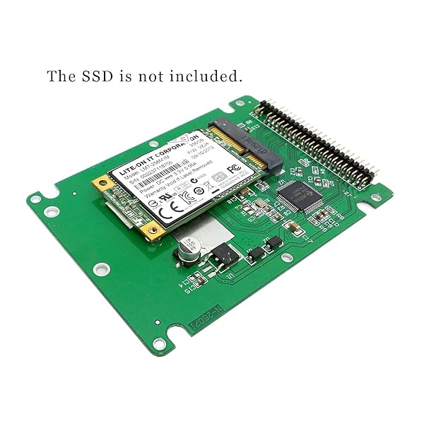 NFHK "NFHK mSATA to 2.5" IDE 44pin SSD Enclosure - Mini PCI-E Case for Laptops & Notebooks" - View 5 of 10