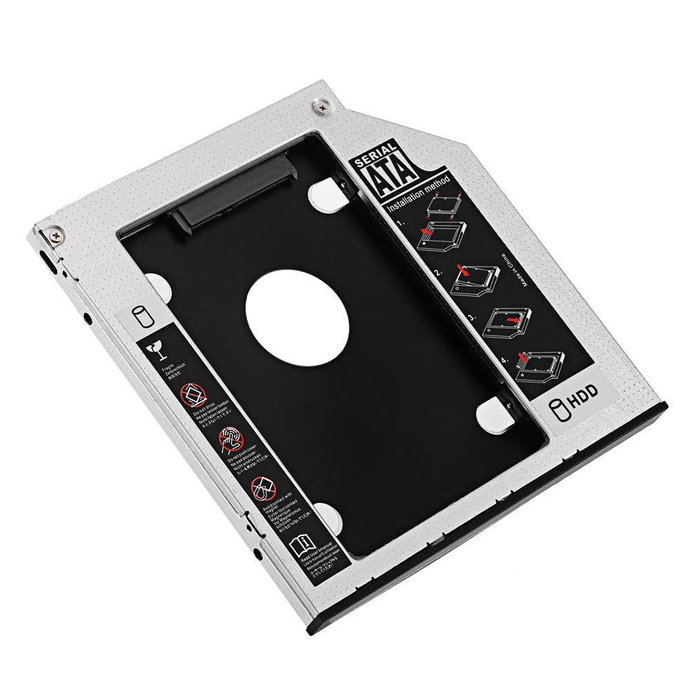 NFHK SATA 22pin HDD Hard Disk Drive Caddy Case for 9.5mm Universal Laptop CD/DVD-ROM Optical Bay - View 6 of 9