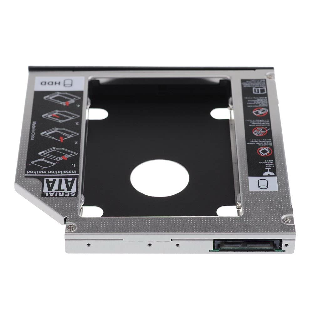 NFHK SATA 22pin HDD Hard Disk Drive Caddy Case for 9.5mm Universal Laptop CD/DVD-ROM Optical Bay