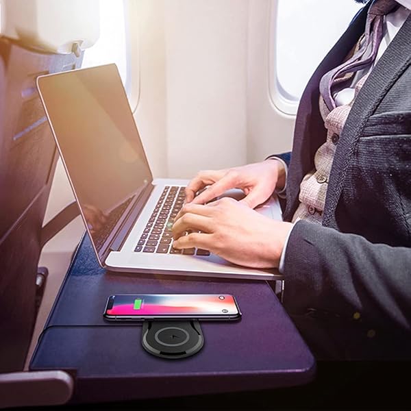 Vchiming Vchiming 30W Fast Wireless Charger: 2-in-1 Dual 15W Charging Pad for iPhone, Galaxy & AirPods - Type C Cable Included - View 8 of 8