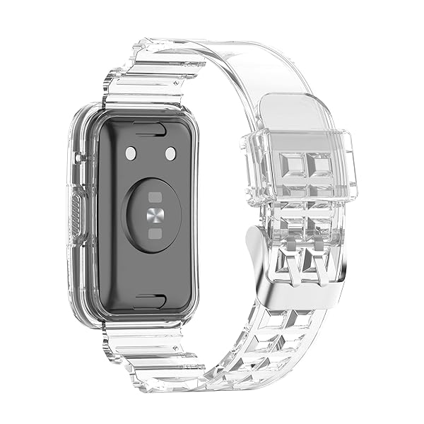 Chofit Chofit Huawei Watch Fit Band Case Crystal Clear Jelly Protective Cover for Men and Women Smartwatch Accessory - View 6 of 6