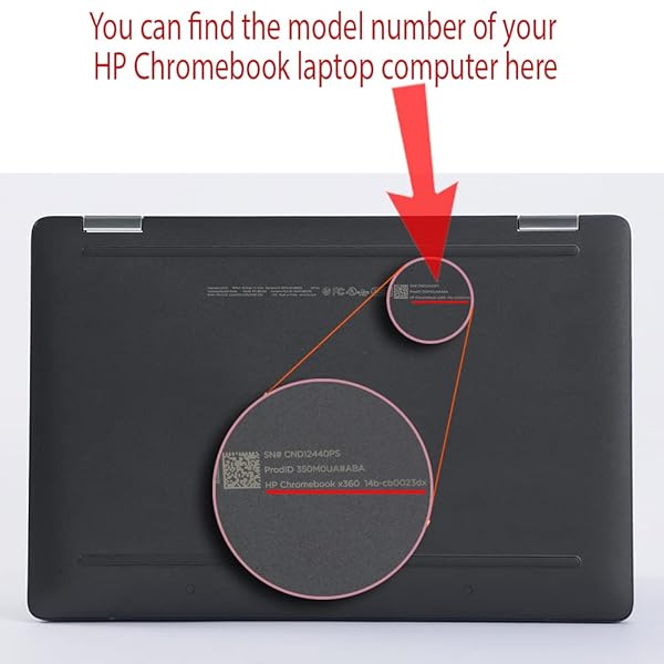 mCover mCover 2020-2022 14 HP Chromebook x360 14a-CA0000 Series Clear Lightweight Shatter-Proof 2-Piece Shell Laptop Case - View 4 of 10