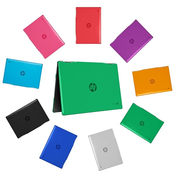 mCover mCover 2020-2022 14 HP Chromebook x360 14a-CA0000 Series Clear Lightweight Shatter-Proof 2-Piece Shell Laptop Case - View 9 of 10