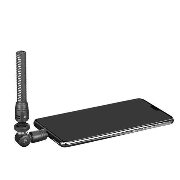 Saramonic Saramonic SmartMic5 UC: Unidirectional Microphone for iPhone 15, Android & iPad - USB-C Compatible - View 9 of 10