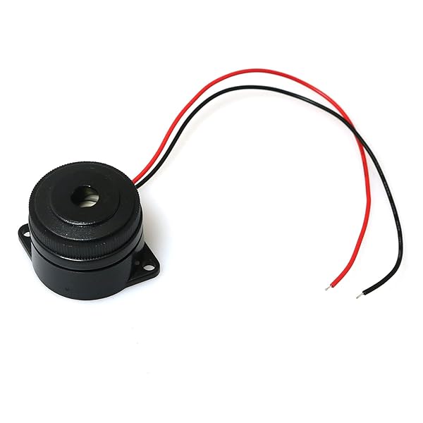 RLECS RLECS 2pcs 90dB Active Electronic Buzzer Alarm Sounder for Arduino DC 24V Piezo Speaker with Wires - View 3 of 6