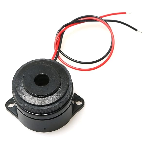 RLECS RLECS 2pcs 90dB Active Electronic Buzzer Alarm Sounder for Arduino DC 24V Piezo Speaker with Wires - View 6 of 6