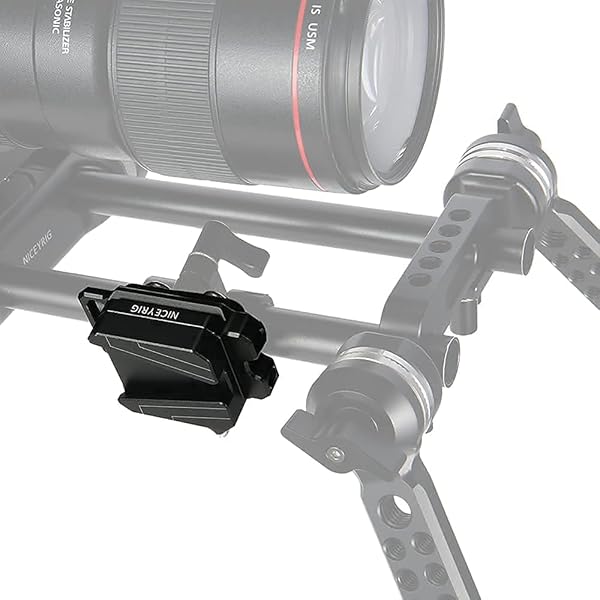 NICEYRIG NICEYRIG Mini Quick Release Base Plate with V-Lock Mount Arca-Swiss Standard for SLR Camera Battery Pack Recorder Flash Light 441 - View 2 of 9
