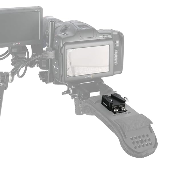 NICEYRIG NICEYRIG Mini Quick Release Base Plate with V-Lock Mount Arca-Swiss Standard for SLR Camera Battery Pack Recorder Flash Light 441 - View 8 of 9