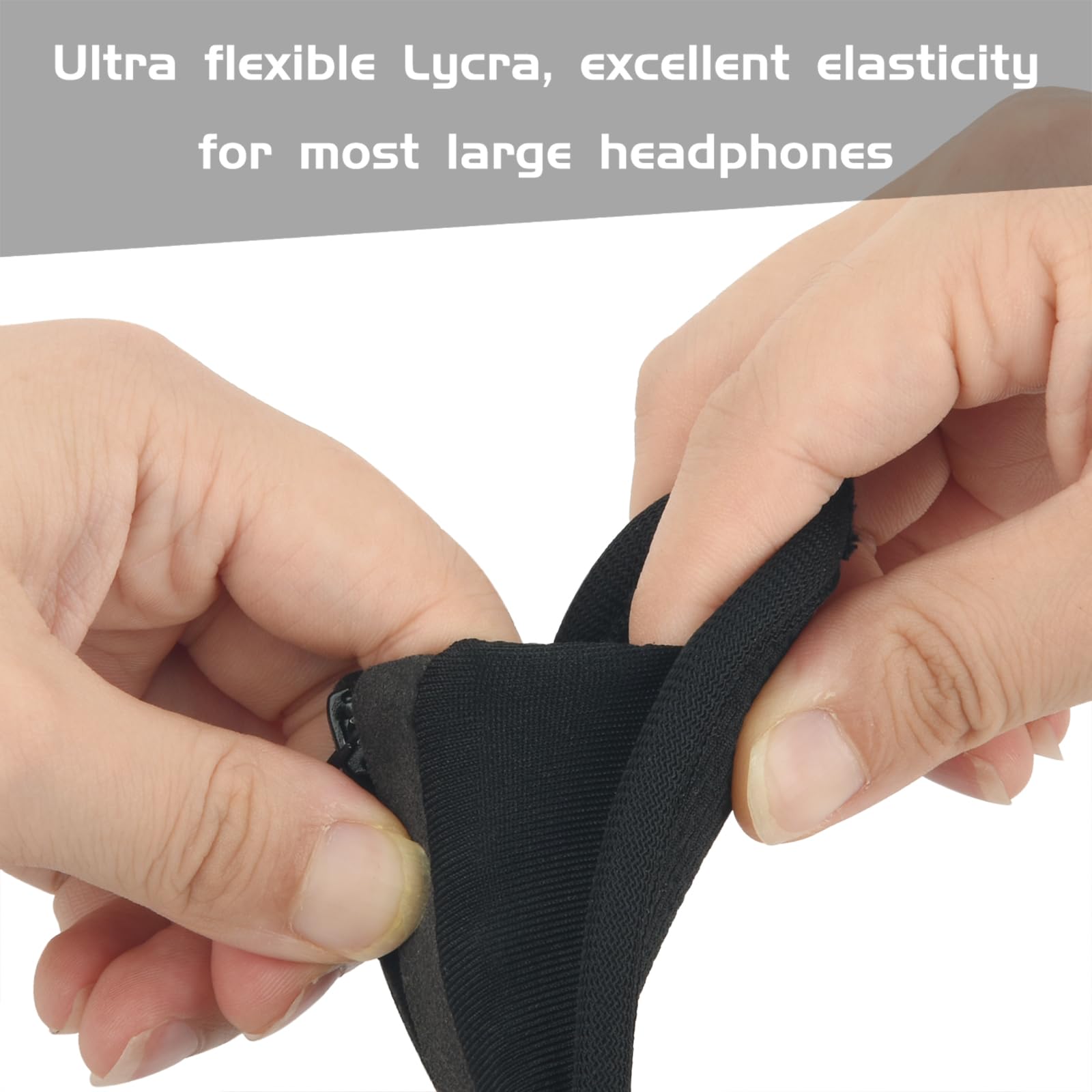 TXEsign TXEsign Universal Replacement Headband Cushion Pad Cover Protector Compatible with ATH M50X, QC 35i 35ii, QC25, Solo 2 Solo 3, Studio 2 3 Headphones - View 7 of 7