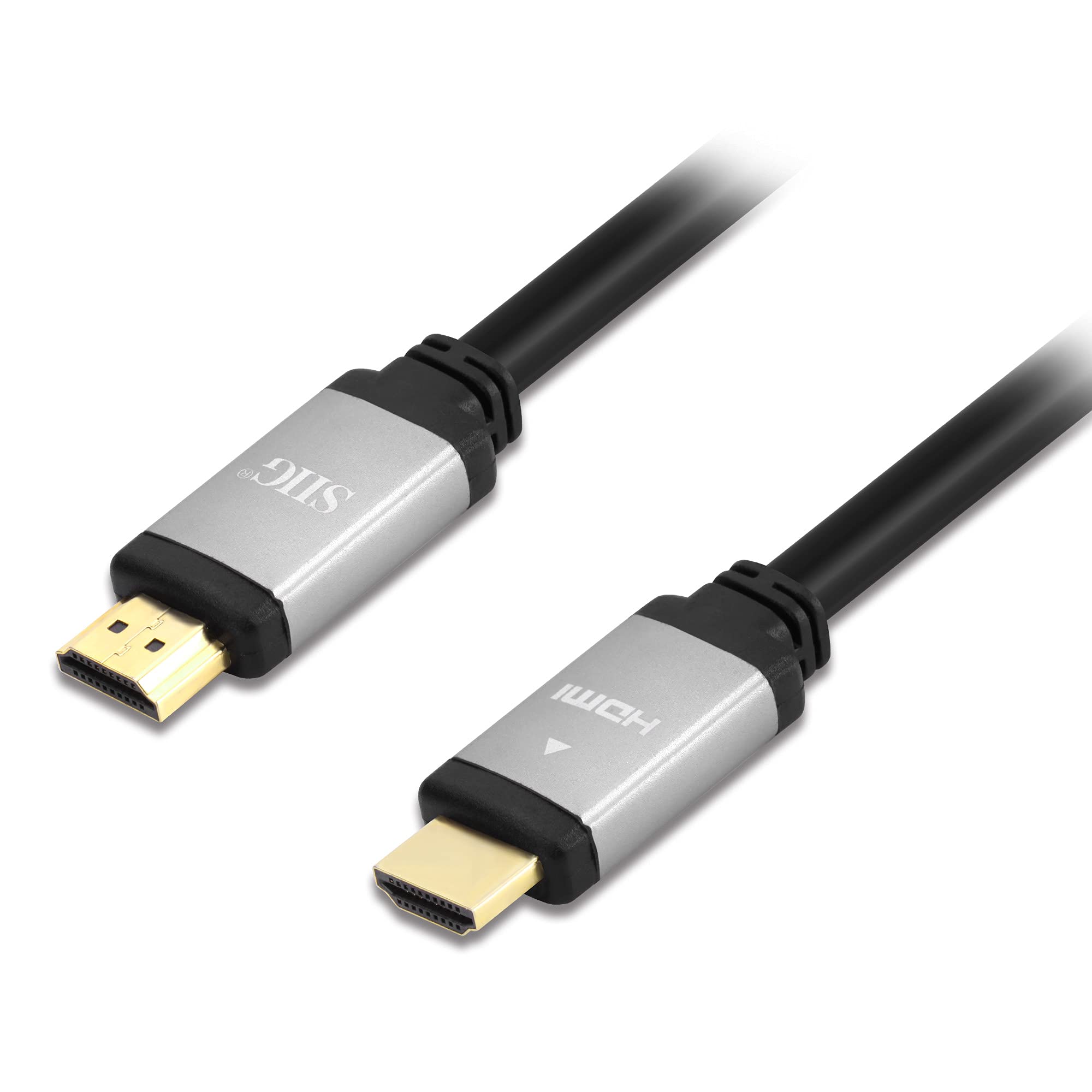 SIIG 4K HDMI Cable 12ft - High Speed, HDMI 2.0, 4K@60Hz, HDCP 2.2, HDR - Perfect for Gaming & Streaming