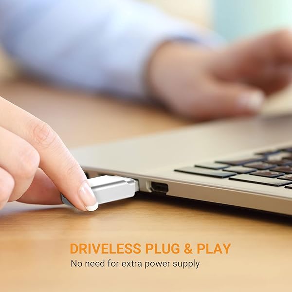 Cubilux Cubilux USB A to Dual Headphone Splitter with DAC - 3.5mm Stereo Audio Adapter for Lenovo, HP, Dell, Asus Laptops - View 7 of 9